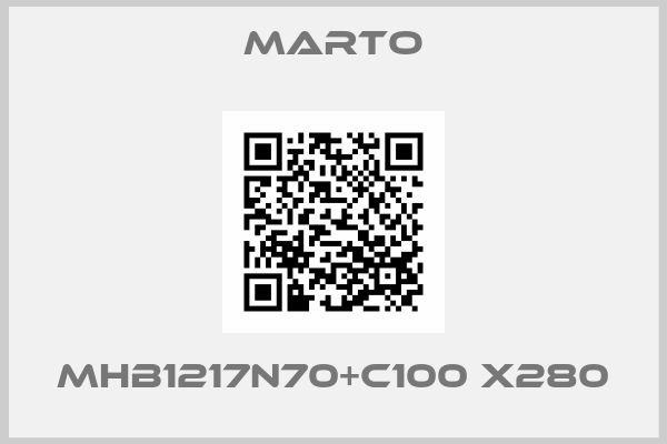 Marto-MHB1217N70+C100 X280