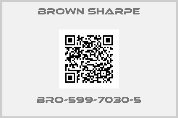 Brown Sharpe-BRO-599-7030-5