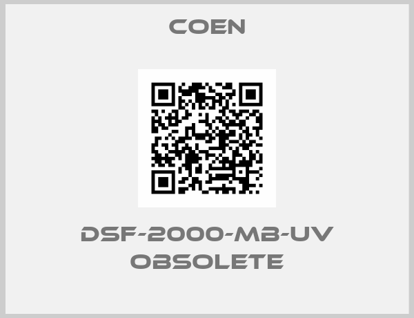 COEN-DSF-2000-MB-UV obsolete