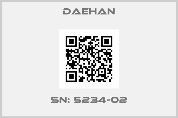 Daehan-Sn: 5234-02
