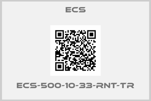 ECS-ECS-500-10-33-RNT-TR