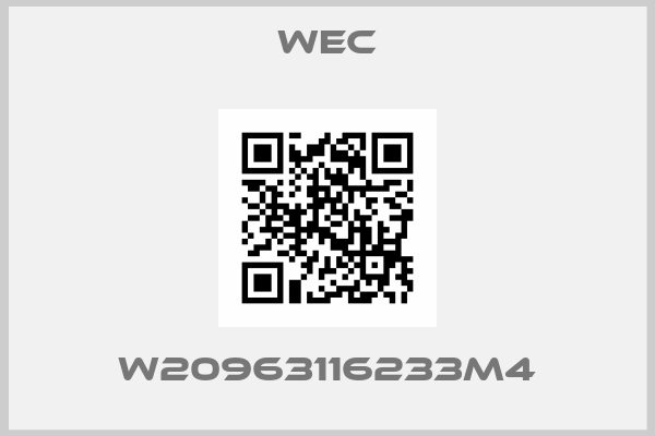 Wec-W20963116233M4