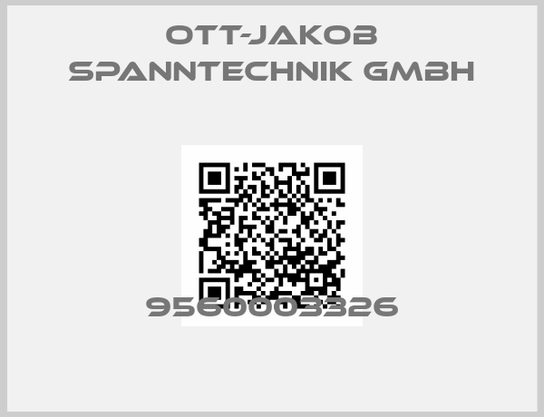 OTT-JAKOB Spanntechnik GmbH-9560003326