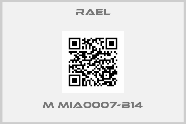 RAEL-M MIA0007-B14