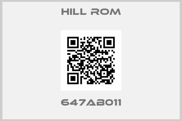 HILL ROM-647AB011