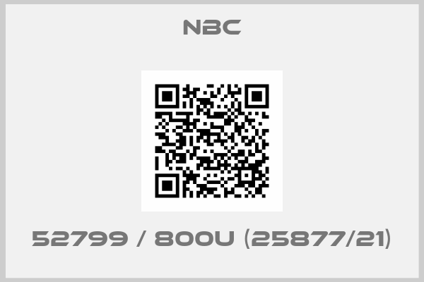 NBC-52799 / 800U (25877/21)