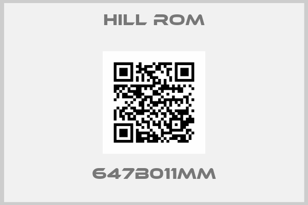 HILL ROM-647B011MM