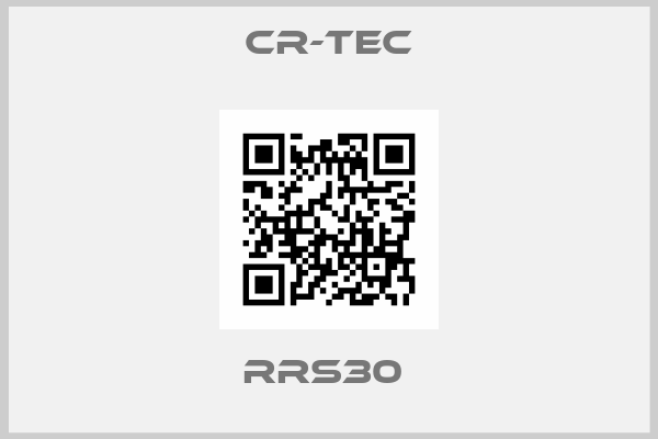 CR-TEC-RRS30 