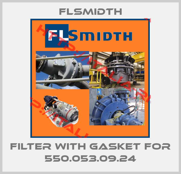 FLSmidth-Filter with gasket for 550.053.09.24