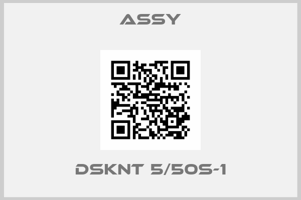 Assy-DSKNT 5/50S-1