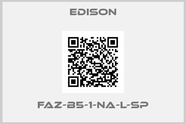 Edison-FAZ-B5-1-NA-L-SP