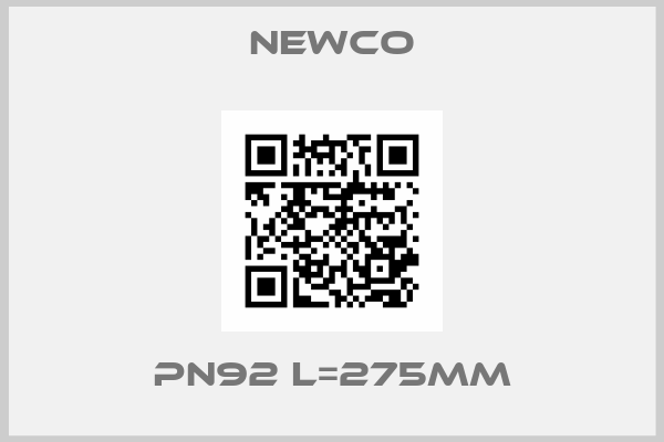 Newco-PN92 L=275MM