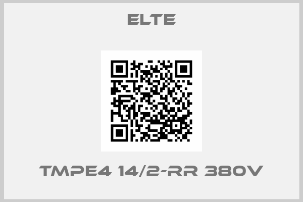 Elte-TMPE4 14/2-RR 380V