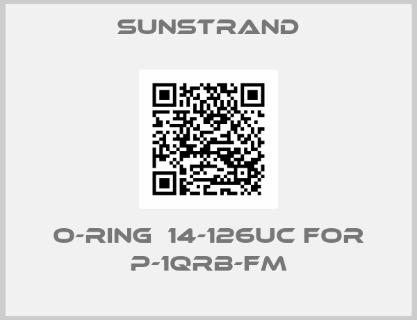 SUNSTRAND-O-RING  14-126UC for P-1QRB-FM