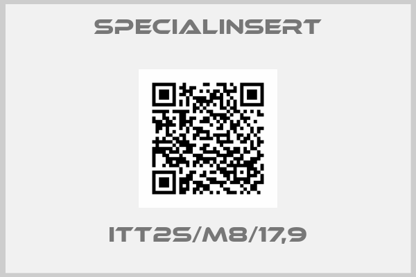 Specialinsert-ITT2S/M8/17,9