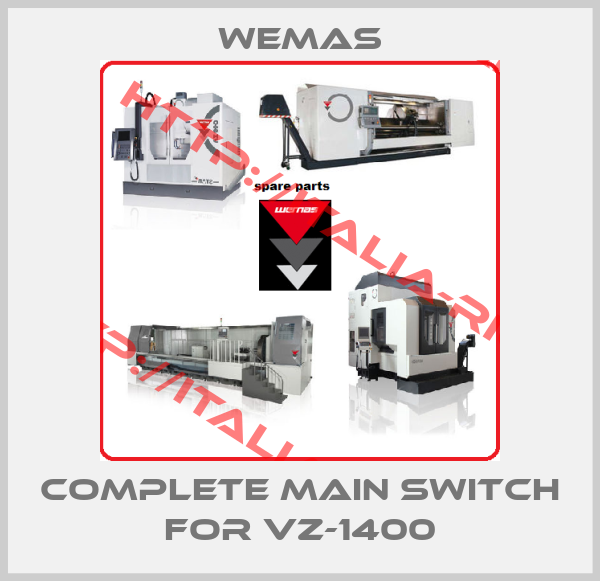 WEMAS-Complete main switch for VZ-1400