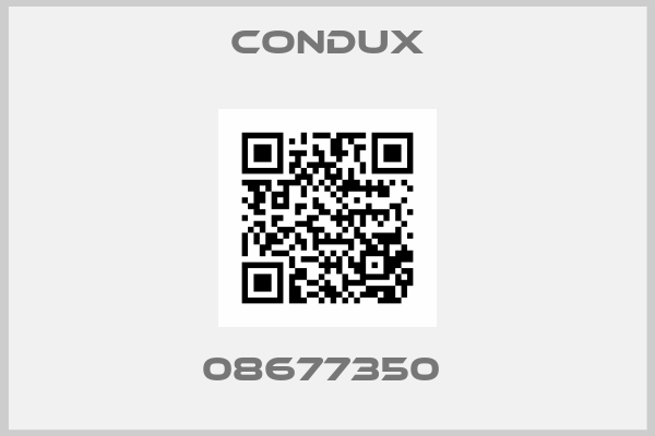 CONDUX-08677350 