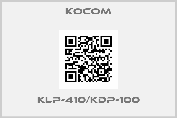 KOCOM-KLP-410/KDP-100