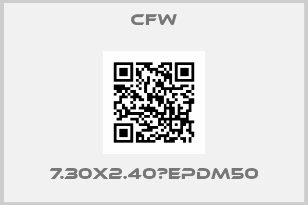 CFW-7.30X2.40　EPDM50