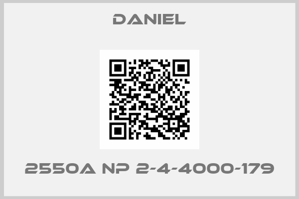 DANIEL-2550A NP 2-4-4000-179