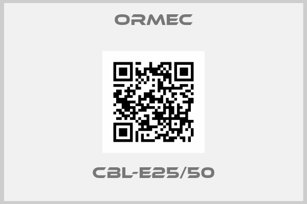 Ormec-CBL-E25/50