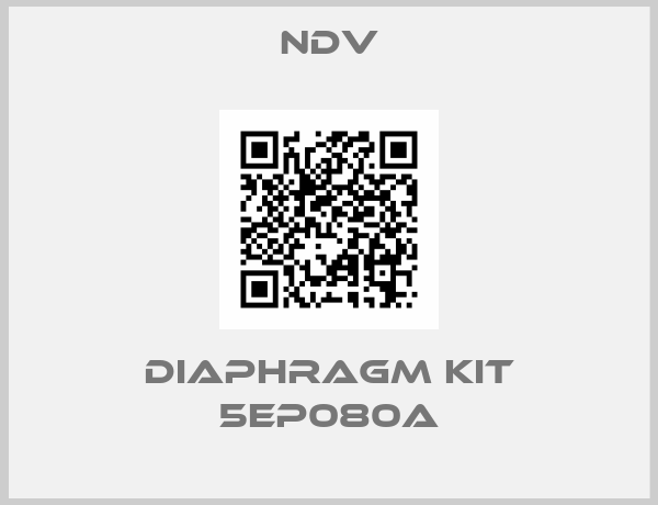 NDV-DIAPHRAGM KIT 5EP080A