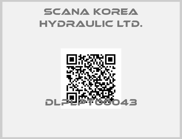 SCANA KOREA HYDRAULIC LTD.-DLPLPT00043