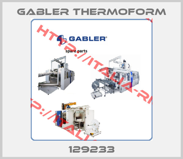 GABLER Thermoform-129233