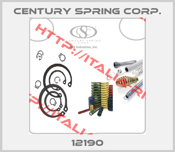 Century Spring Corp.-12190