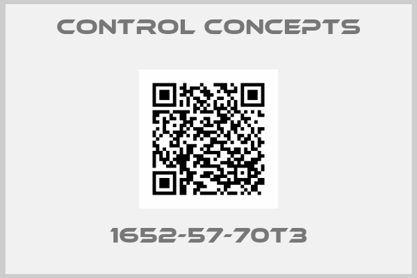 CONTROL CONCEPTS-1652-57-70T3