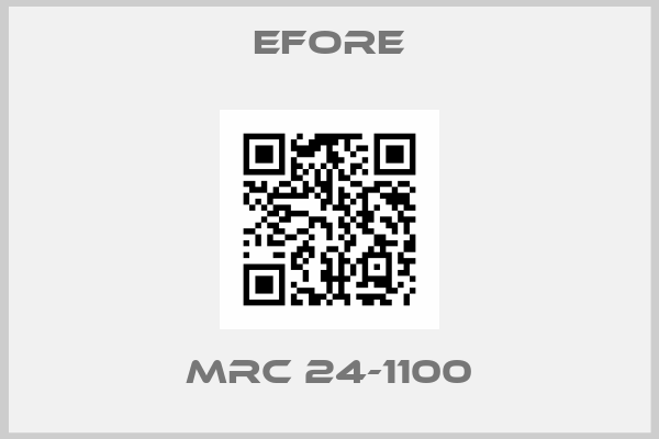 Efore-MRC 24-1100