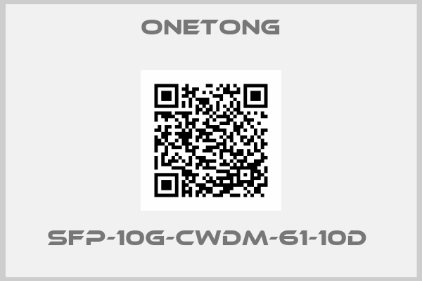 Onetong-SFP-10G-CWDM-61-10D 