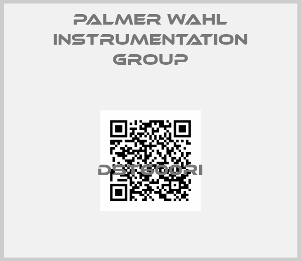 Palmer Wahl instrumentation Group-DST600RI
