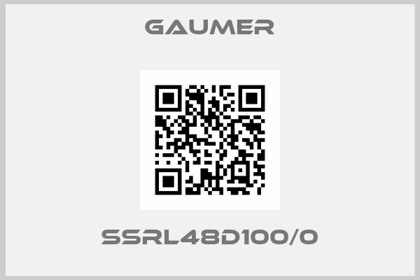GAUMER-SSRL48D100/0