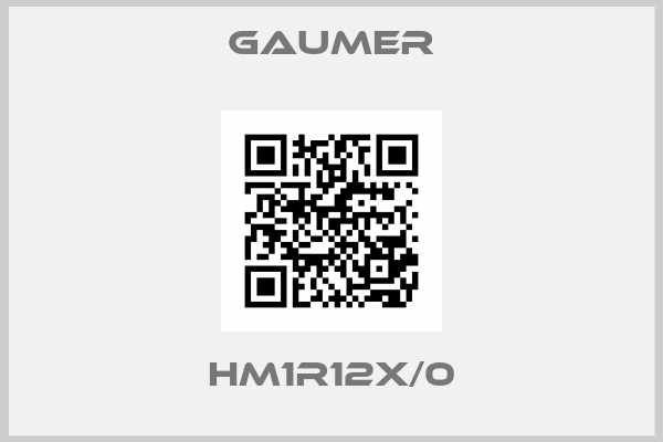 GAUMER-HM1R12X/0