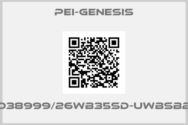 PEI-Genesis-D38999/26WB35SD-UWBSB2