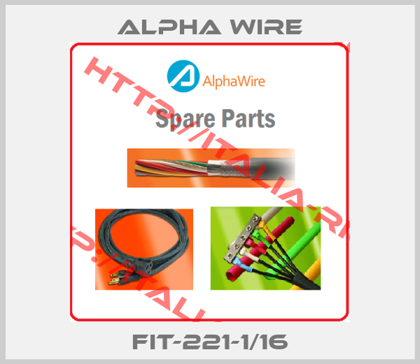 Alpha Wire-FIT-221-1/16