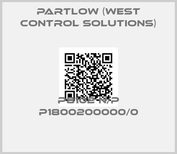 Partlow (West Control Solutions)-P8102 N/P P1800200000/0