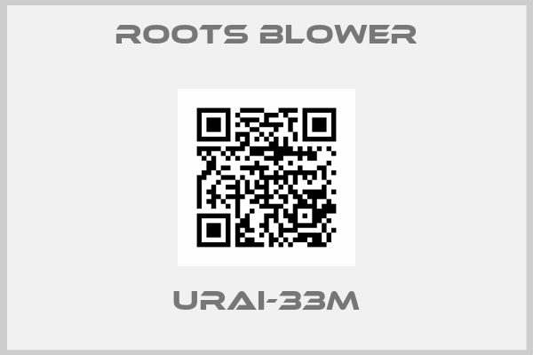 ROOTS BLOWER-URAI-33M