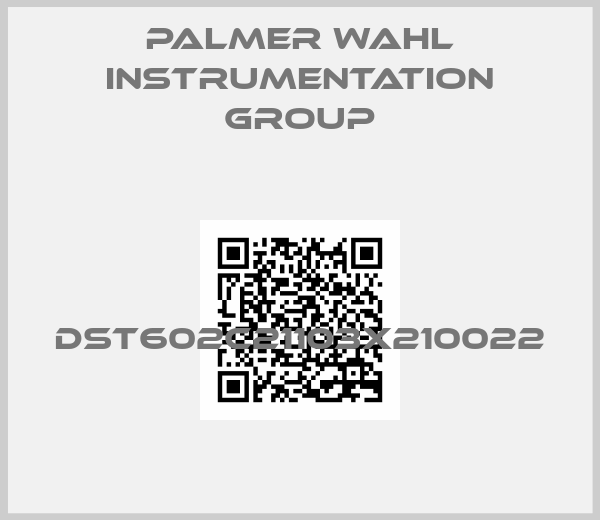 Palmer Wahl instrumentation Group-DST602C21103X210022
