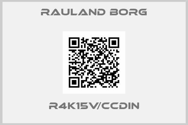 RAULAND BORG-R4K15V/CCDIN