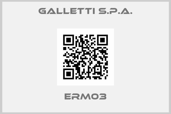 Galletti S.p.A.-ERM03