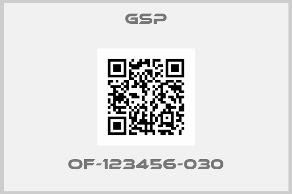 Gsp-OF-123456-030