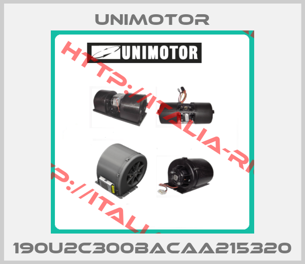 UNIMOTOR-190U2C300BACAA215320
