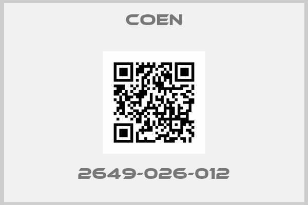 COEN-2649-026-012