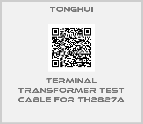 Tonghui-Terminal Transformer Test Cable for TH2827A