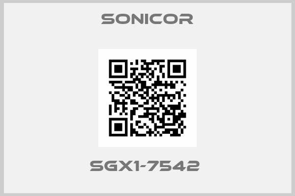 Sonicor-SGX1-7542 