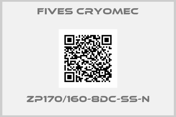 Fives Cryomec-ZP170/160-8DC-SS-N