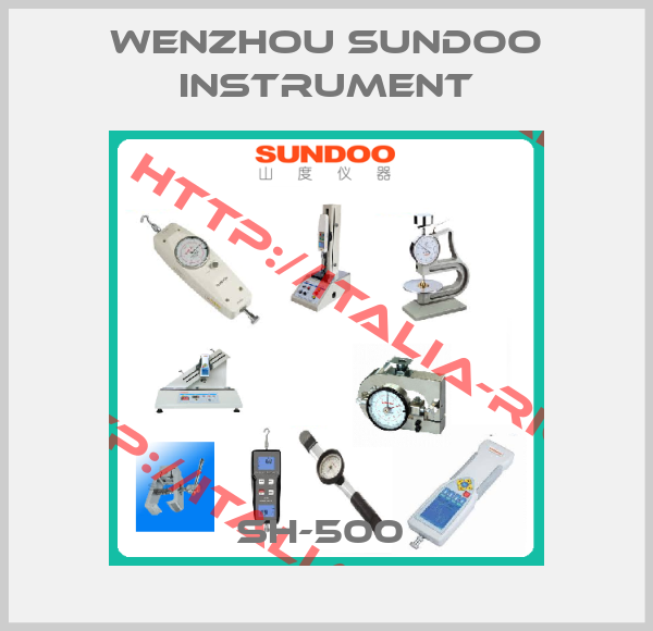 Wenzhou Sundoo Instrument-SH-500 