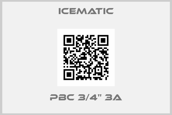 Icematic-PBC 3/4" 3A